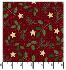 Holly Jolly - Maywood Flannel - Holly Red MASF10894-R