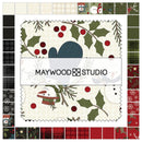 Holly Jolly Flannel - Charm Pack - Maywood Studio - 5"x5" 42 pc - CP-MASHOJF