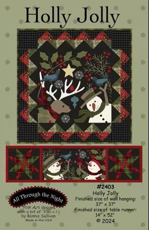 Holly Jolly Pattern by All Through The Night - ATN2403