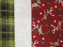 Holly Jolly Reindeer FLANNEL 3M Bundle (3 x1m cuts)