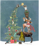 Holly Woods - Studio E - PANEL - Woodland Decorating 36" x 43" Slate - 9247P-79