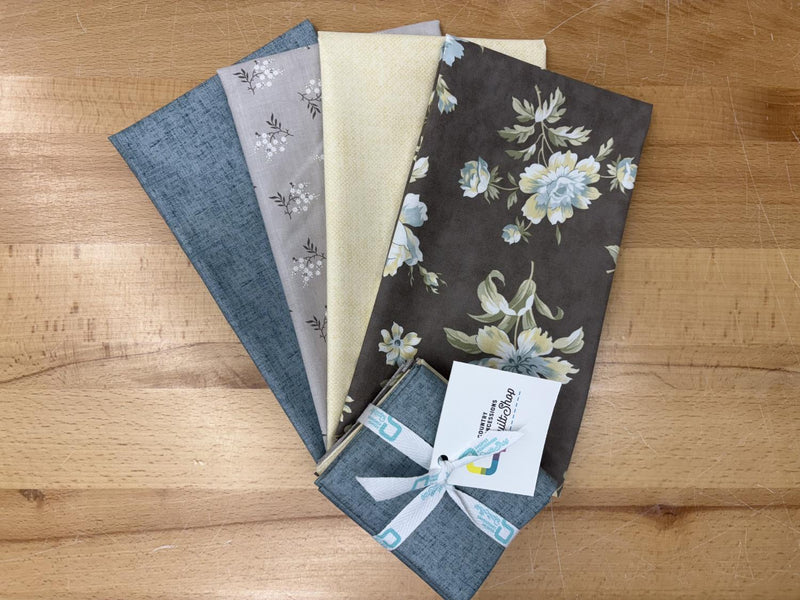 Honeybloom (4pc) FQ Bundle - (approx 20" x 22")