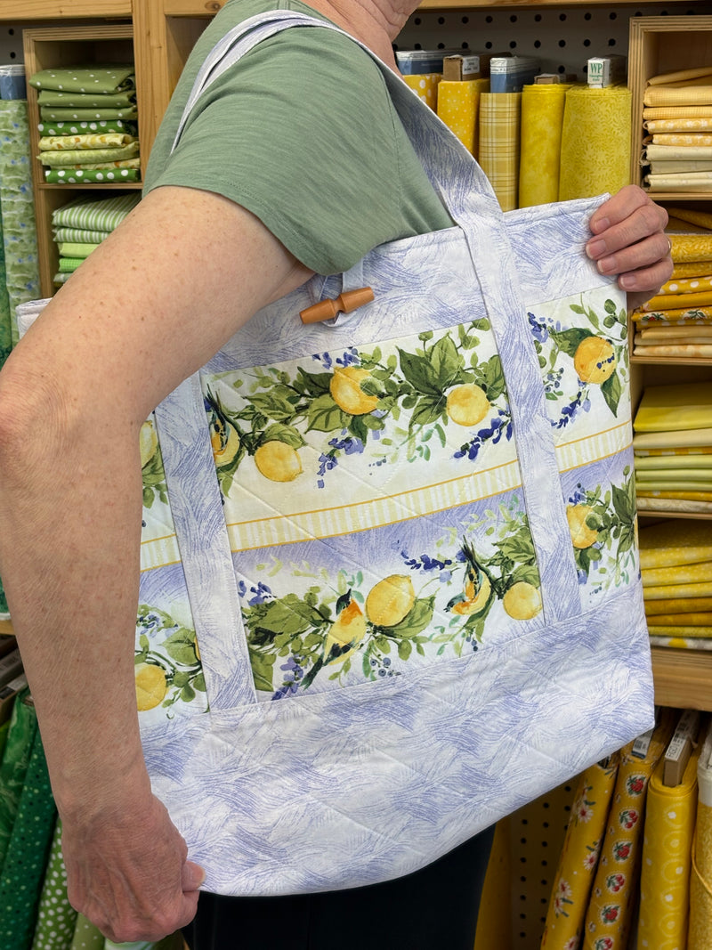 Lavender Lemonade Tote Bag KIT - Basic Tote Bag #2, Version #2