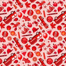 I Spy Objects by Gail Cadden for Timeless Treasures - CD2620 Red