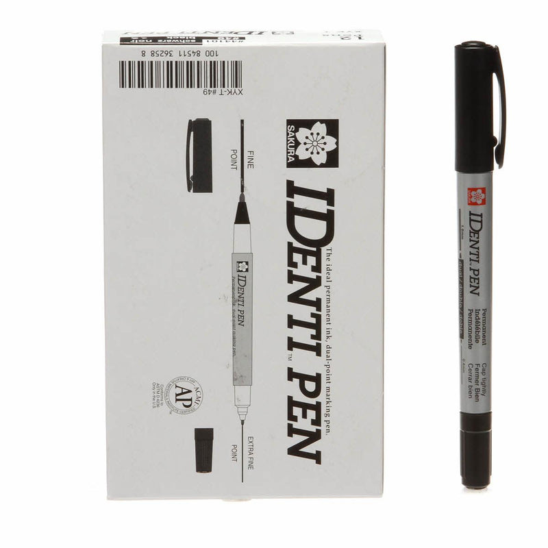 Identi-Pen - Black - Fine Point - 44101