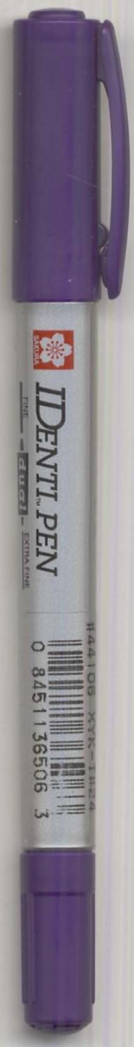 Identi-Pen - Purple - Fine Point - 44106