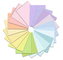 I've Got Hue Babe - Charm Pack - Blank Quilting - Light As A Feather - 5"x5" 42 pc HFB1CPHG.LIGHTASA