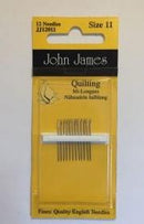 JJames Quilting Needles - Size 11 - JJ12011