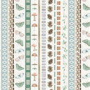 Jaded Forest - Blank Quilting - Small Stripe 3190-41 Ivory