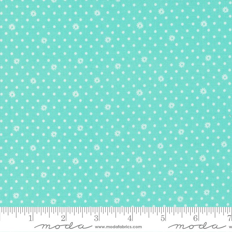 Julia by Crystal Manning for Moda - Robins Egg Dot 511928-16