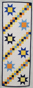 July Stars FINISHED SAMPLE - Table Runner 18" x 54"