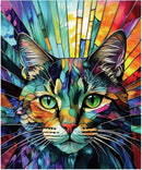 Kaleidoscope - Camelot - PANEL - 36" x 44" - Cat Multi 16250203P-01