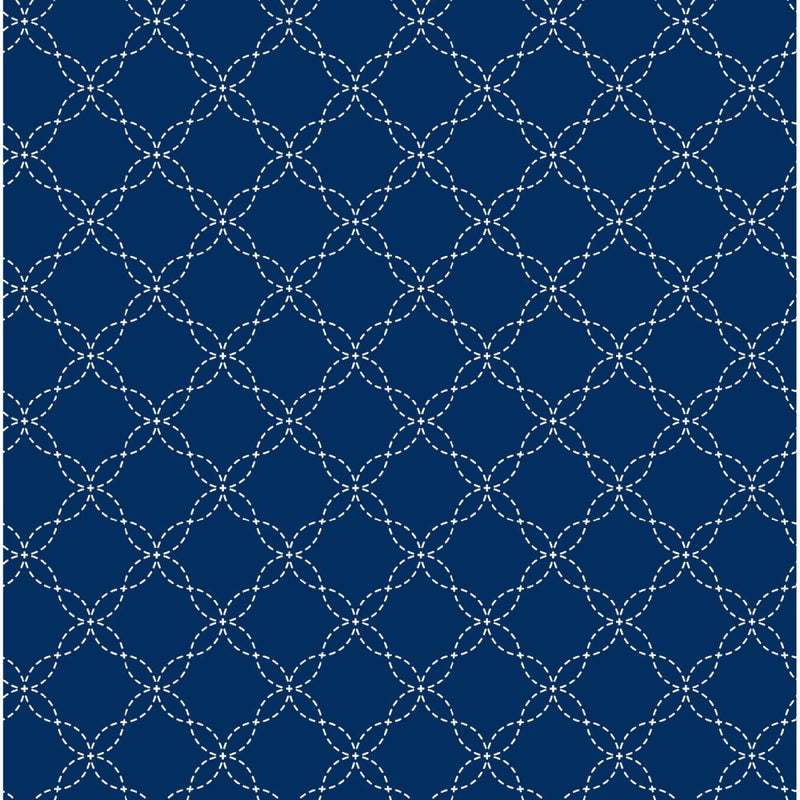 Kimberbell Basics by Maywood Studios - Lattice Blue MAS8209-N
