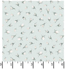 La Fleur Flannel - Maywood Studio - Buds Blue MASF10996-B