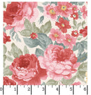 La Fleur Flannel - Maywood Studio - Focal Floral Cream MASF10990-EZ
