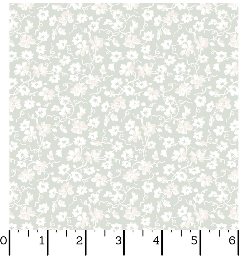 La Fleur Flannel - Maywood Studio - Packed Ditsy Green MASF10995-G