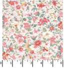 La Fleur Flannel - Maywood Studio - Packed Floral Cream MASF10992-EZ