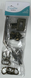 Laney Bag Hardware Kit - Antique Brass by Emmaline Bags - BOMC-AUG2021-AB