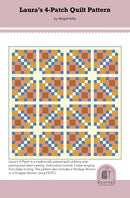Laura's 4-Patch Quilt PATTERN - From Lake Loop Shop Hop 2025
