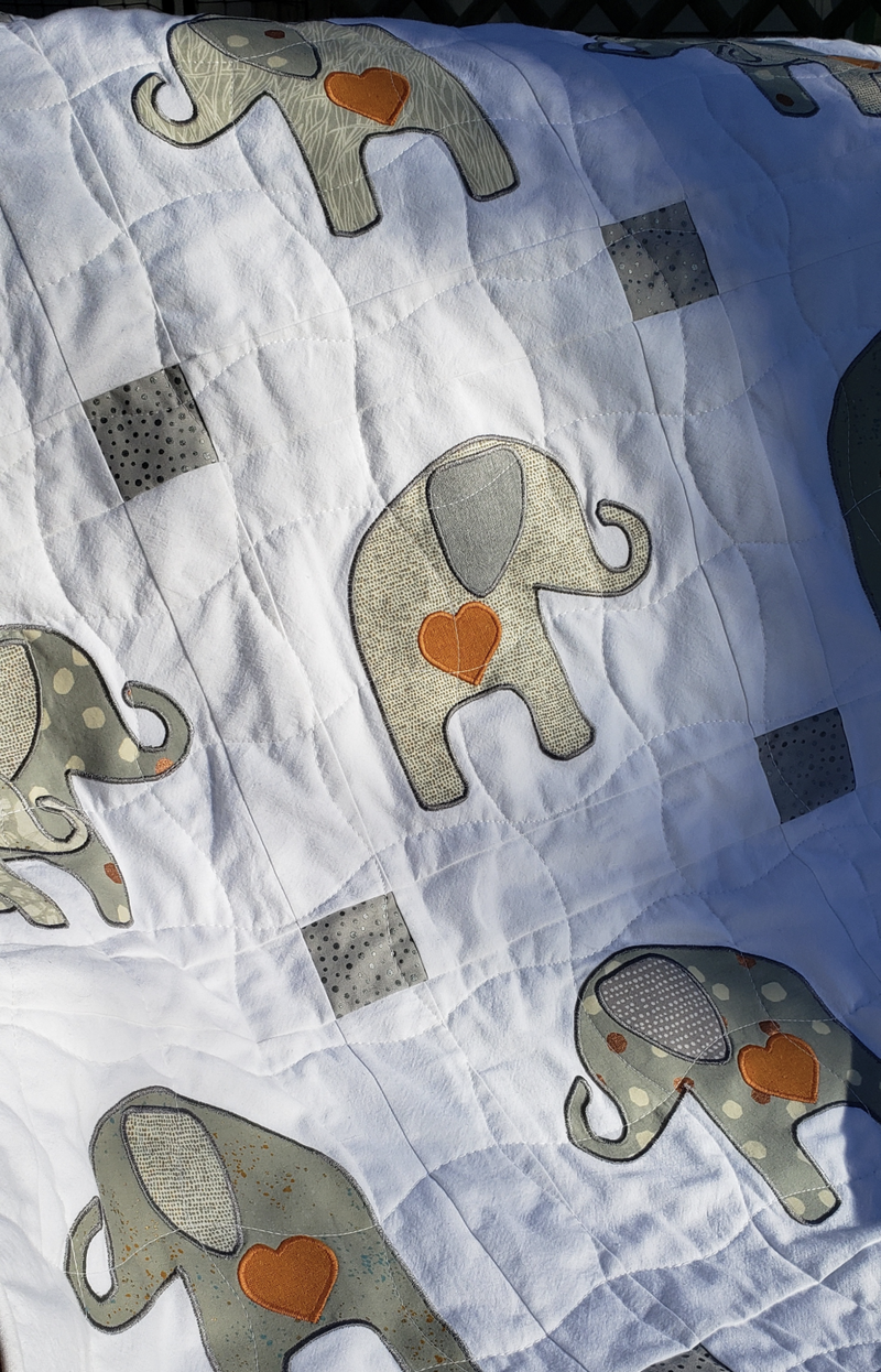Learn How to Machine Applique - Precious Pachyderms ( June 4, 2025)