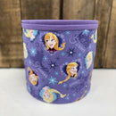Let It Go Pop-Up Basket - SAMPLE - FINISHED - 10" Round x 10.5" H