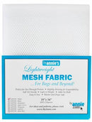 Lightweight Mesh Fabric - for Bags and Beyond - by Annie - White