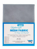 Lightweight Mesh Fabric - for Bags etc - by Annie - Pewter