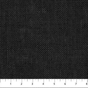 Linen Basic by Northcott - Black 9065-99