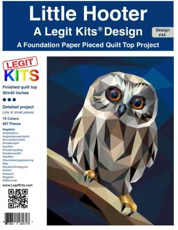 Little Hooter PATTERN - A Legit Kits Design