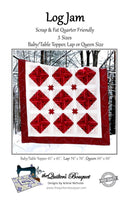 Log Jam Quilt Pattern by Quilter's Bouquet (multi sizes)