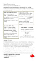 Log Jam Quilt Pattern by Quilter's Bouquet (multi sizes)