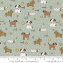 Lucky by Sweetwater for Moda - Puppy Parade Sky 55700-12