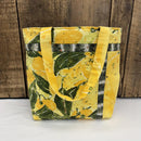 Luscious Lemon Tote - SAMPLE - FINISHED - 12.5" L x 12.5" H x 4" W