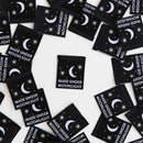 "Made Under Moonlight" Woven Label by Sarah Hearts - LP134