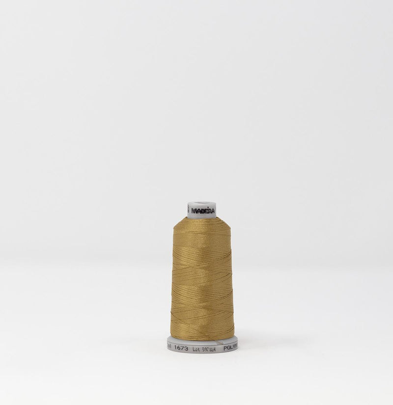 Madeira Poly Emb. Spool - 1000m - 1673 - Khaki