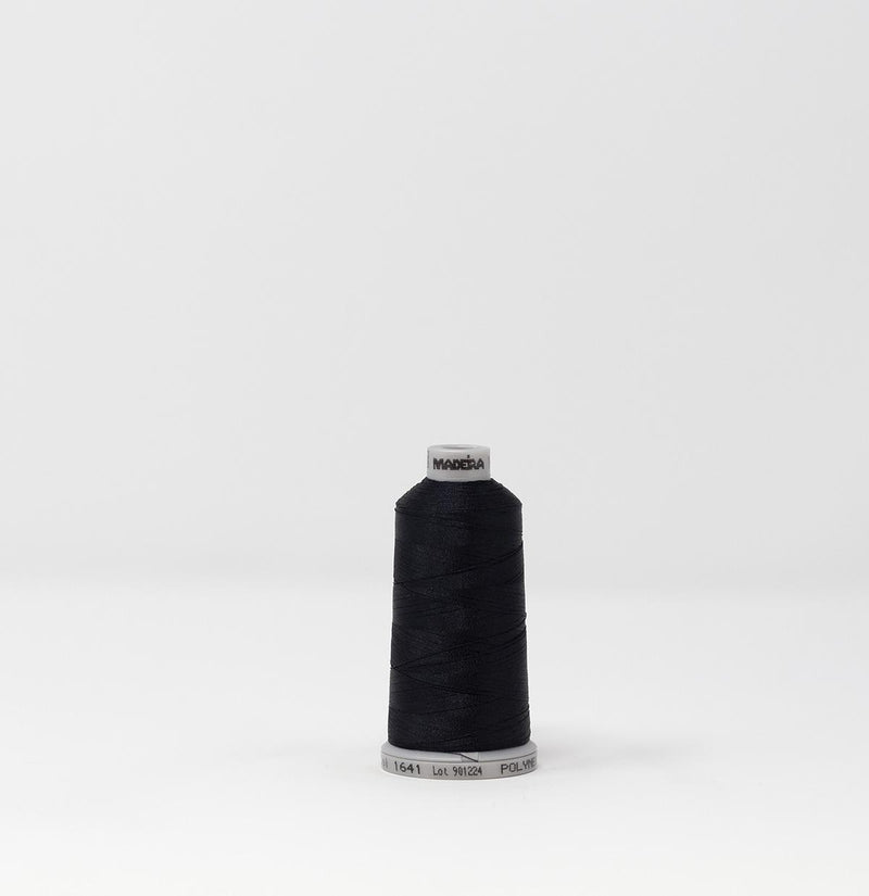 Madeira Poly Embroidery - Spool - 1000m - 1641 - Obsidian