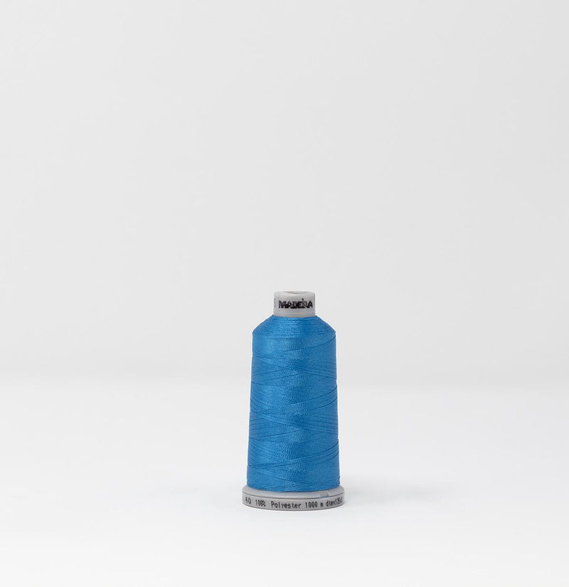 Madeira Poly Embroidery - Spool - 1000m - 1895 - Teal Blue