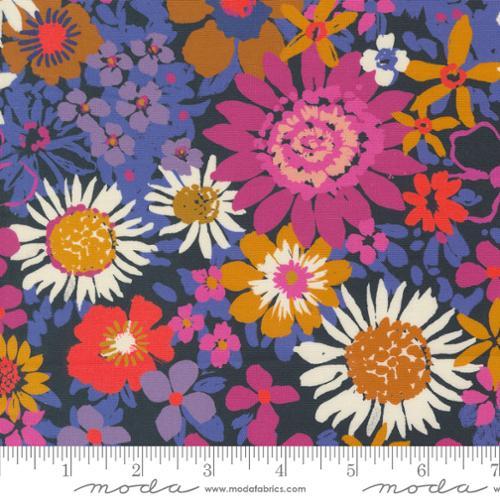 Maeve by Crystal Manning for Moda - Phoebe Navy Blue 511930-16