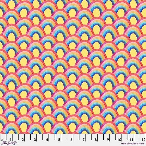 Magic Friends by Mia Charro for FreeSpirit - Rainbows PWMC029.XYELLOW