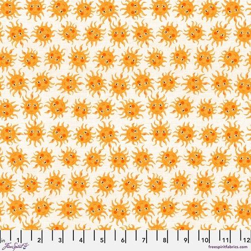 Magic Friends by Mia Charro for FreeSpirit - Sunny Daze PWMC030.XIVORY