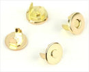 Magnetic Snaps 1/2"  - Gold - Sallie Tomato (2 Snaps)