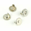 Magnetic Snaps 1/2" - Nickel - Sallie Tomato (2 Snaps) - STS175S