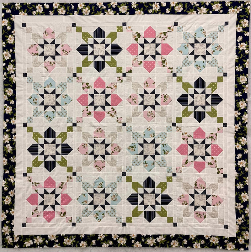 Magnolia Quilt Kit - 63" x 63" (Binding included)