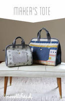 Maker's Tote PATTERN by Noodlehead AG536 (2 sizes)