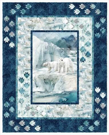 Making Tracks Quilt KIT - 56.5" x 70.5" includes binding