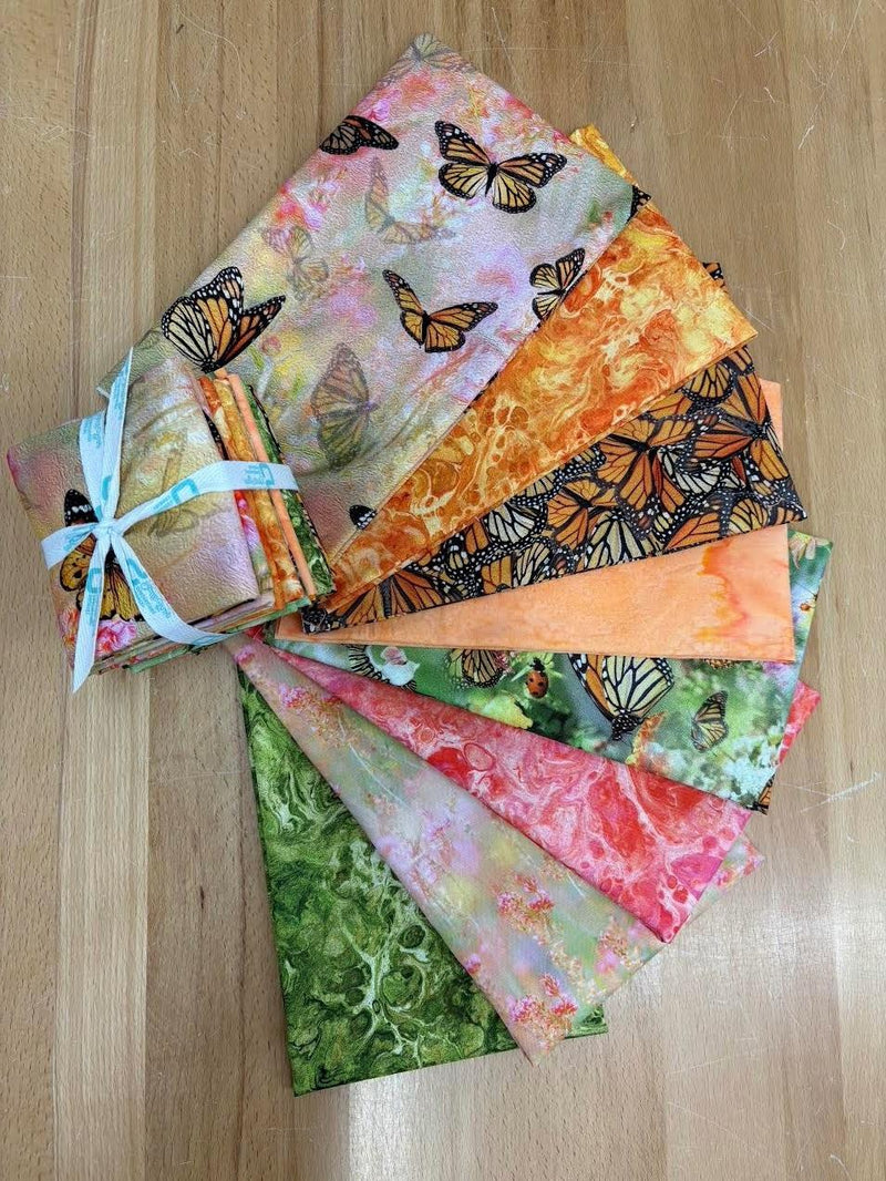 Mariposa (8pc) FQ Bundle - (approx 20" x 22")