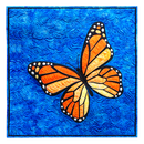 Mariposa Monarch Butterfly - Wall Hanging Kit (26"x26") Includes Binding