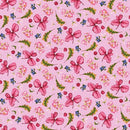 Minu & Wildberry by Studio E - Pink Floral 7167-25