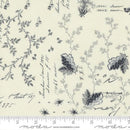 Mix It Up by Moda - Collage Script Porcelain Black 33700-22