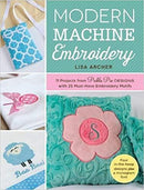 Modern Machine Embroidery BOOK - S5307 - by Lisa Archer